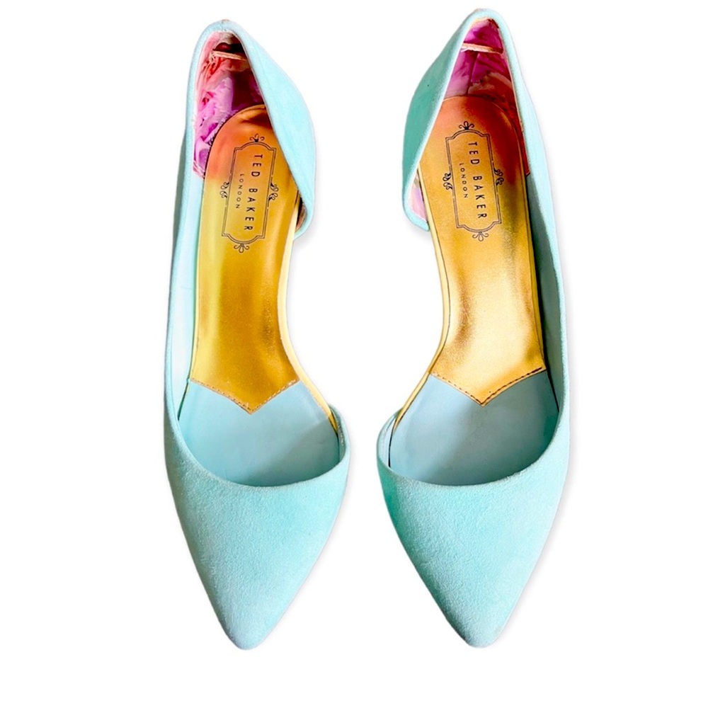 Ted Baker Mint Green Meshi Heels